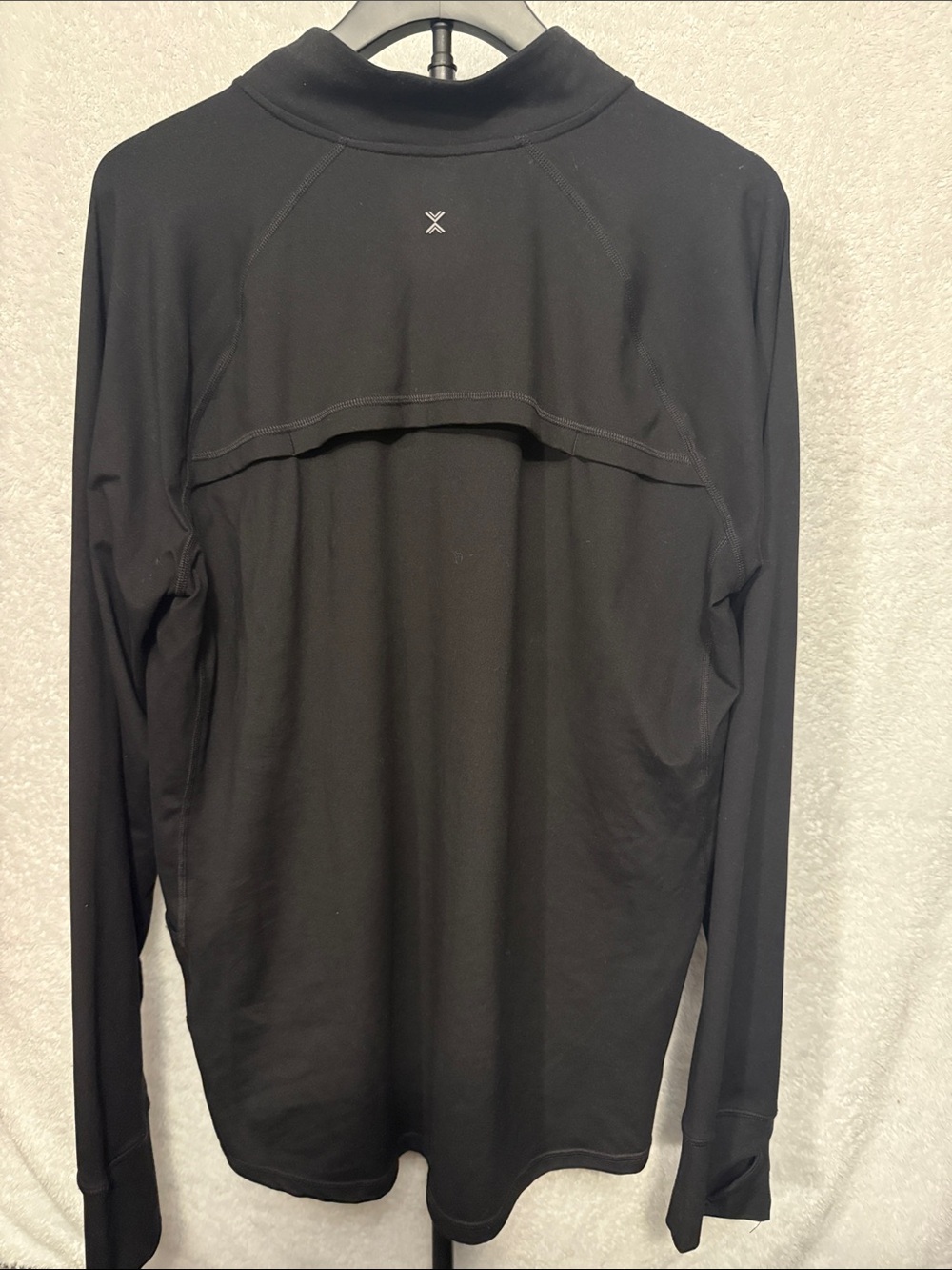 Xersion Black Quarter-Zip Pullover - Picture 3 of 3